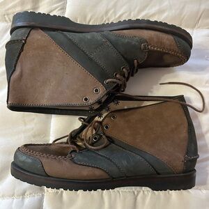 Cole Haan two tone Suede Leather Chukka Boots Ankle